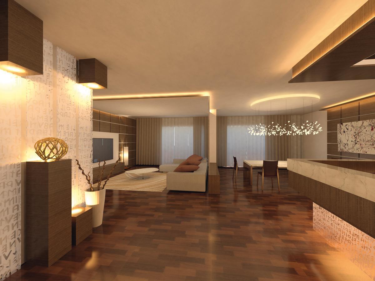 Moevenpick Hotel Du Lac Tunis Tunes Exterior foto 3D rendering of a living room